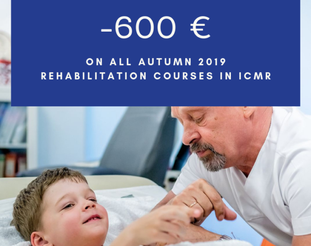 -€600 on ALL autumn 2019 rehabilitation courses